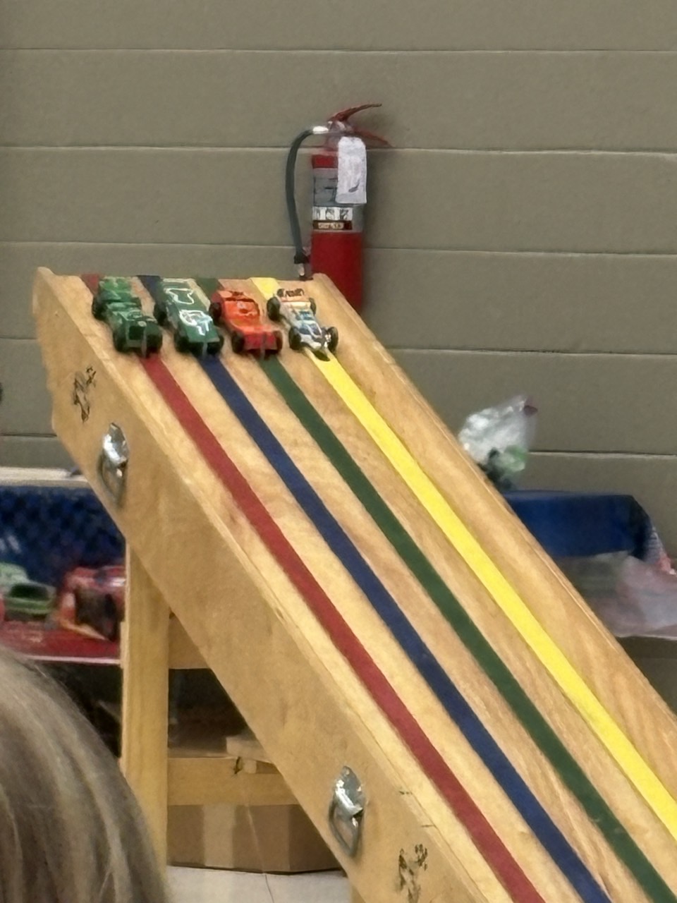 Pack 541 scouts at an activity